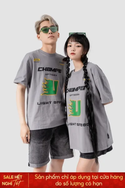 ÁO THUN UNISEX - TOTODAY - CHAMPS