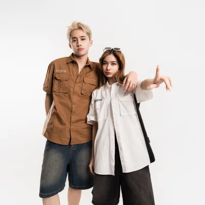 ÁO SƠ MI NAM - TOTODAY - ENOUGHISM AW 23/24 - POCKET DUO