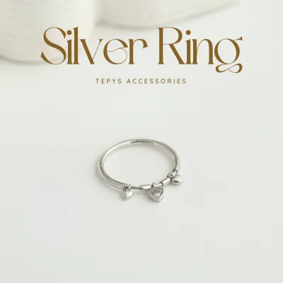 Nhẫn Charm Trái Tim