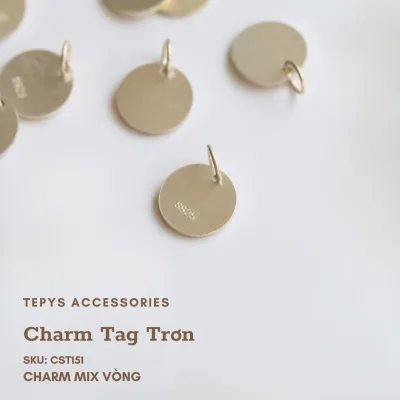 Charm Tag Trơn