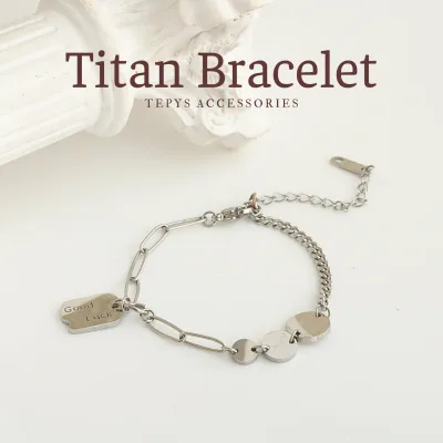 Lắc Tay Titan Goodluck Silver