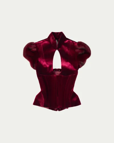The Entrance Puff Sleeve Corset