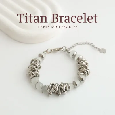Lắc Tay Titan Holly Silver