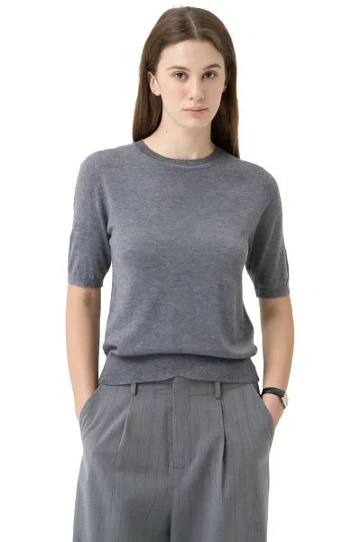 CREW TOP - GREY
