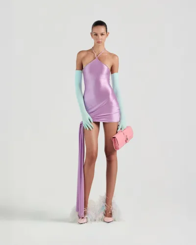 Vesper Halterneck Mini Dress