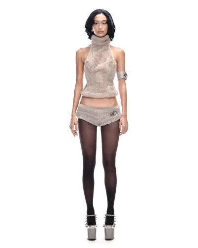 GRAY FUR MICRO SET