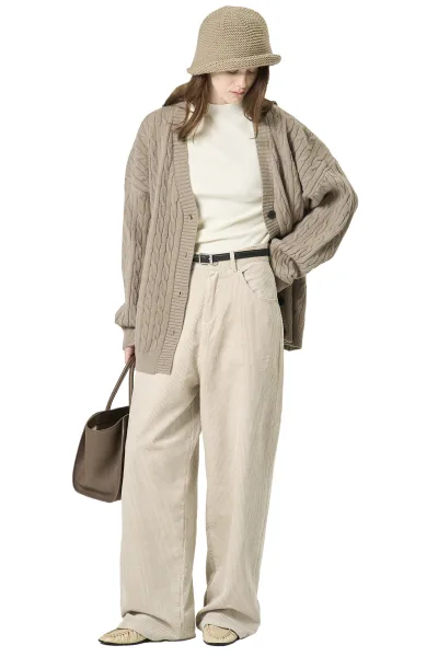 CORDUROY PANT - OAK