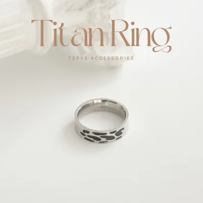 Nhẫn Black Panther Titan Silver