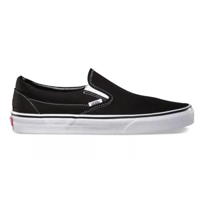 VANS CLASSIC SLIP-ON BLACK/WHITE