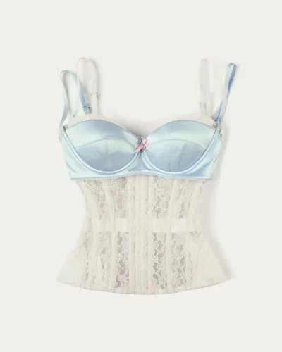 Weekend Downtown Lace Corset