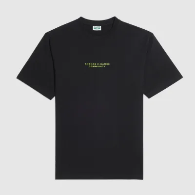 Merchandise Tee - AXGC Logo Badge - Caviar Black
