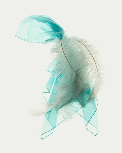 Quell Feather Headscarf