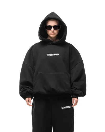 FALL25 01 TEAM HOODIE - BLACK