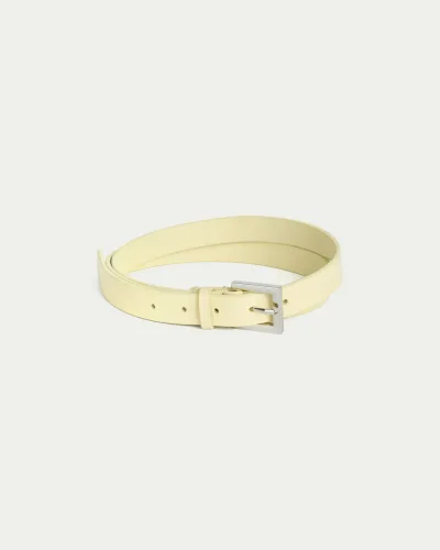 Cladding Leather Belt
