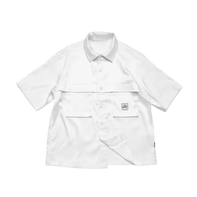 White Satin Shirt