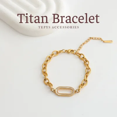 Lắc Tay Titan Litteres Gold