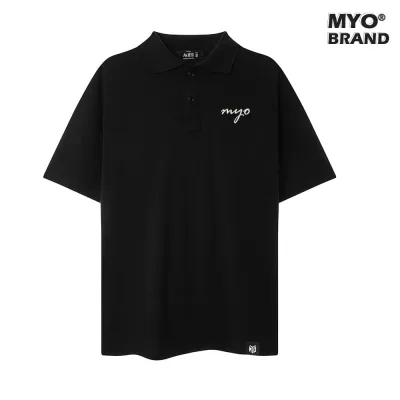Áo Polo Thêu Chữ Ký MYO Vải Cá Sấu