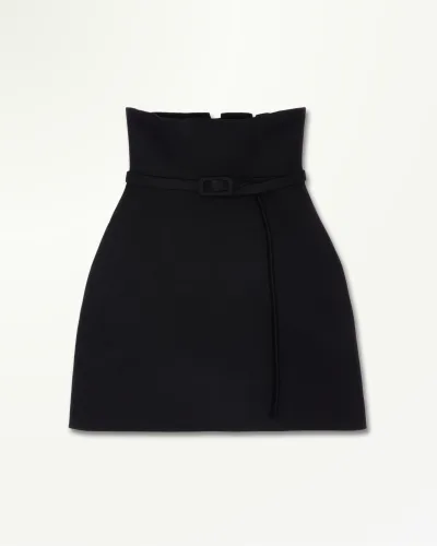 Bounding Corsetted Mini Skirt