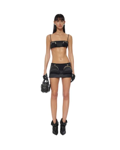 Pelican Kisslock Mini Skirt