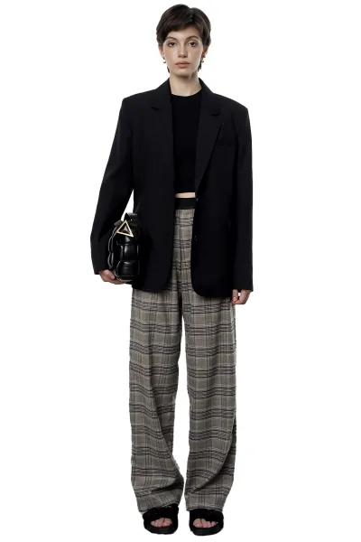 BROOKE PANT - GLEN PLAID