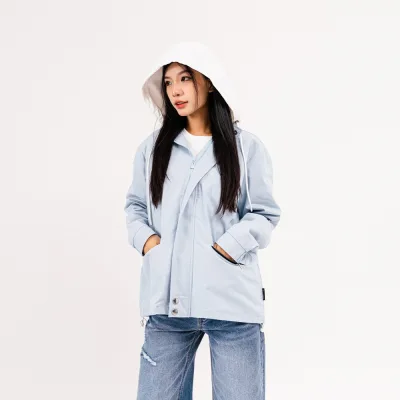 ÁO KHOÁC KAKI UNISEX - TOTODAY - BASIC WHITE CAP