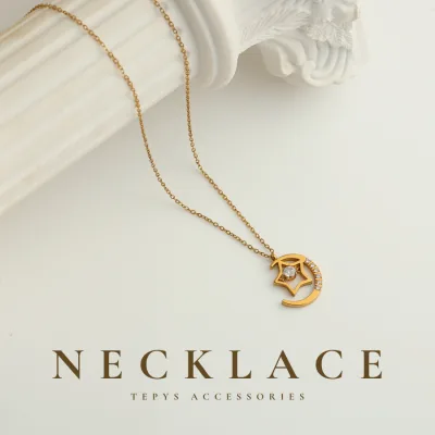 Dây chuyền Stamon Titan Gold - DC077