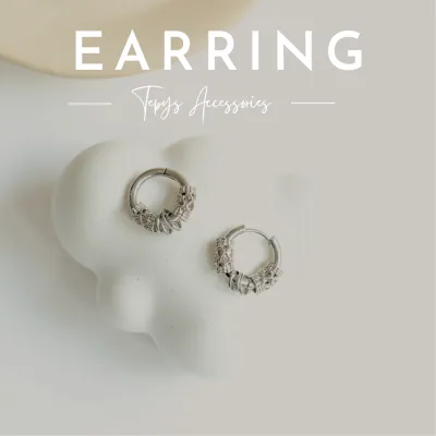 Strong Patterns Earring