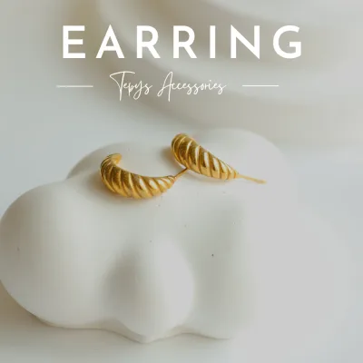 Shrimp Snack Earring