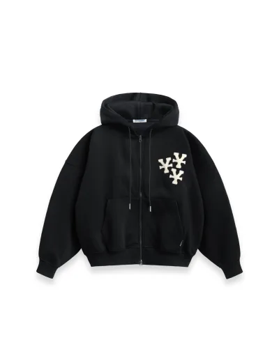 Áo khoác Hoodie "Y" Patches Relaxed