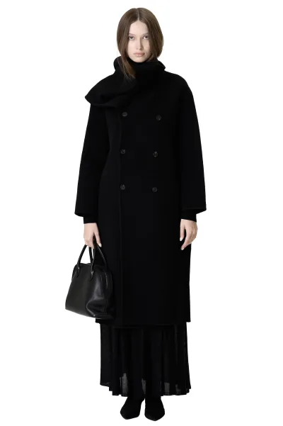 ONDINE COAT - BLACK