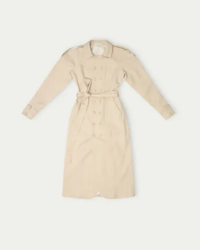 Erin Double-button Trench Coat
