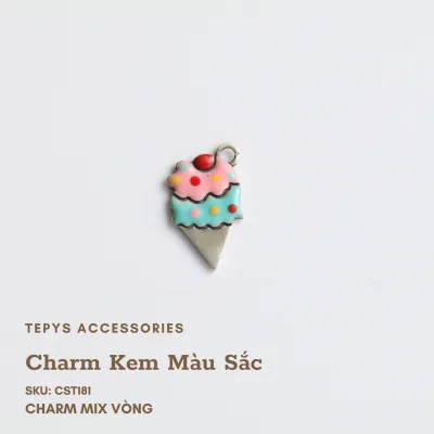 Charm Kem Màu Sắc