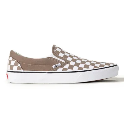 Giày VANS CLASSIC SLIP-ON COLOR THEORY CHECKERBOARD WALNUT