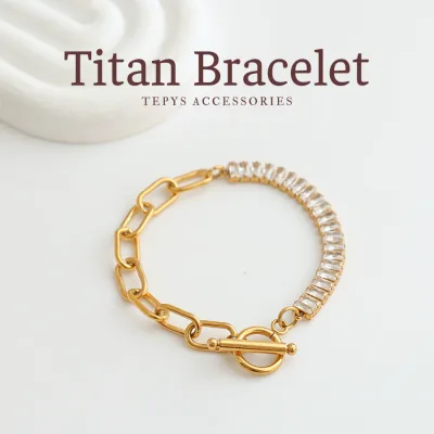 Lắc Tay Gfiter Titan Gold