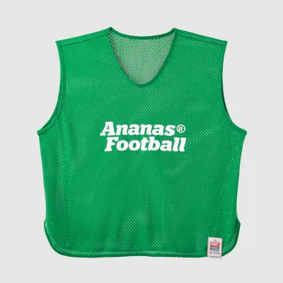 AF Pro Football Bib - Front Wordmark - Ferm Green