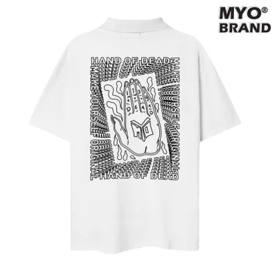 Áo Polo Form Rộng MYO In HAND OF DEAD