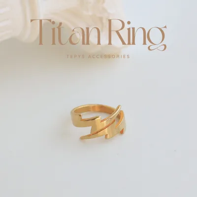 Nhẫn Thunder Titan Gold