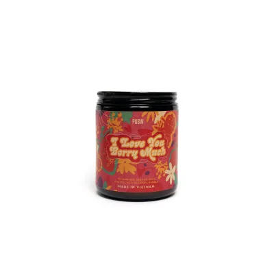 I Love You Berry Much Candle