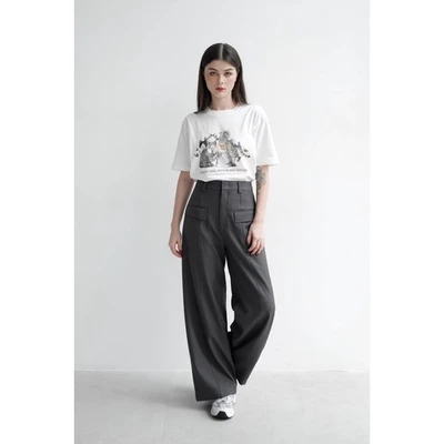 RUBIES Corbin Pants - Quần Dài Nữ Ống Suông Rộng