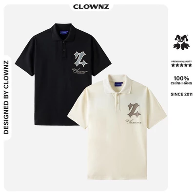 Áo ClownZ Over Shoulder Polo tay lỡ, tee phông local brand unisex ClownZ nhiều màu form rộng, cotton