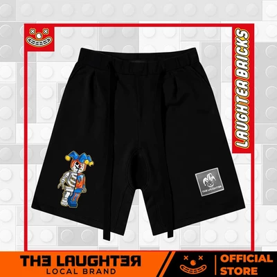 Local brand [The Laughter] ��LAUGHTER BRICKS Shorts -  Quần Short Lego Đũng Thụng Hip Hop