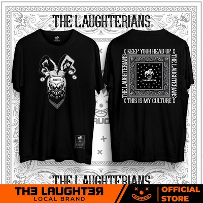Local brand Laughterian Pattern - Áo Phông Họa Tiết Bandana T Shirt - 100% Cotton