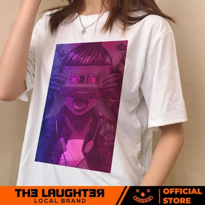 Local brand The Laughter - Áo Phông Unisex Neon Galaxy 100% Cotton