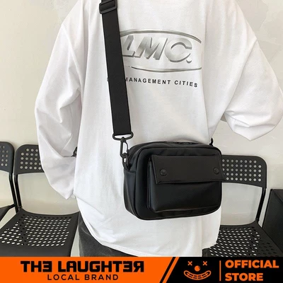 Local brand Túi da Unisex size vừa