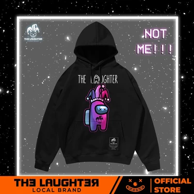 Local brand The Laughter - Áo MŨ HOODIE AMONG US - NỈ DA CÁ
