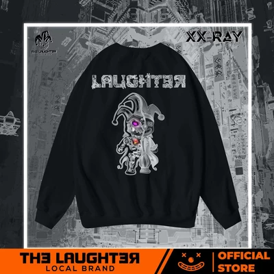 Local brand [The Laughter] XX-Ray Âm Bản Áo DÀI TAY SWEATER - NỈ DA CÁ
