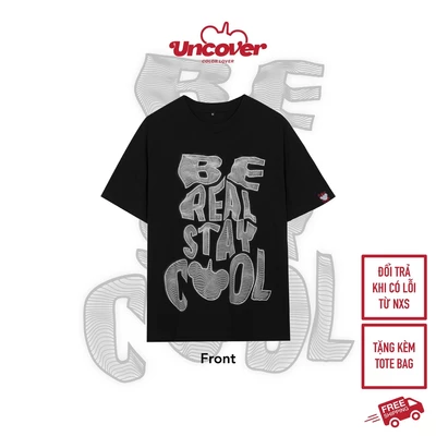 Áo Thun Uncover Stay Cool ( Màu Đen )