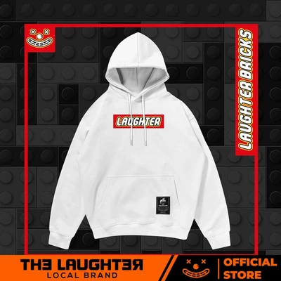 Local brand The Laughter - Hoodie LAUGHTER BRICKS - Lego Áo nỉ mũ- NỈ DA CÁ