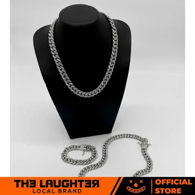 Local brand Vòng Cổ/ Vòng Tay Cuban Hip Hop BLINK CUBAN NECKLACE AND BRACELET