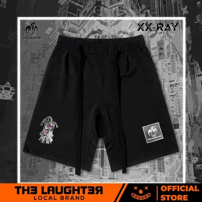 Local brand [The Laughter] XX- Ray Âm Bản Shorts -  Quần Short Đũng Thụng Hip Hop